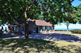 A Snack Shop along the Evanston Lakefront Path.